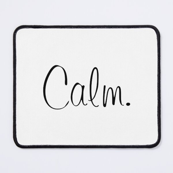 Item preview, CALM designed and sold by Thehadagallery.