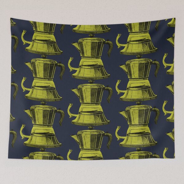 Item preview, Coffee art print designed and sold by kinpirks.