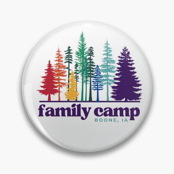 Item preview, Family Camp Rainbow Trees designed and sold by Mandygo.