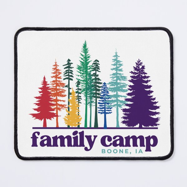 Item preview, Family Camp Rainbow Trees designed and sold by Mandygo.