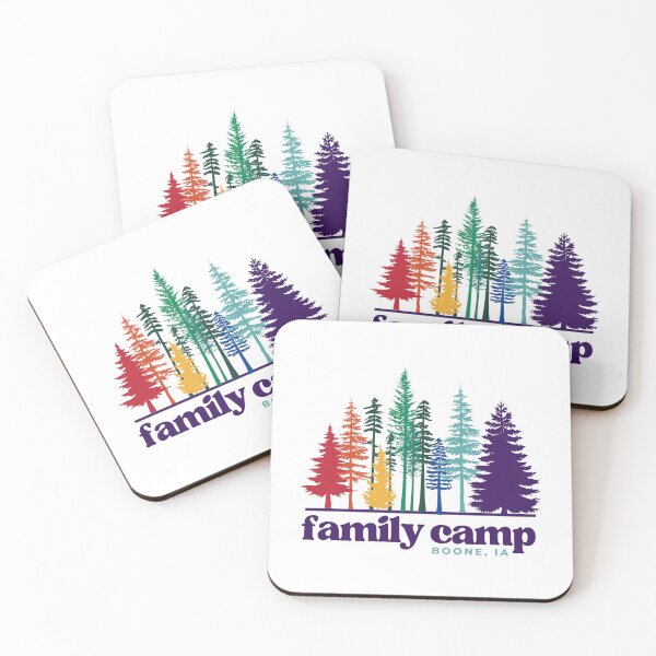 Item preview, Family Camp Rainbow Trees designed and sold by Mandygo.