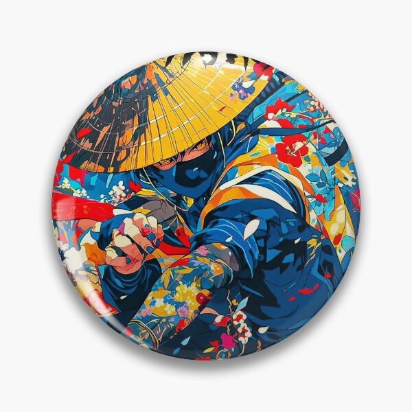 Item preview, Cool Aesthetic Vaporwave Samurai  designed and sold by ShurikenStar.