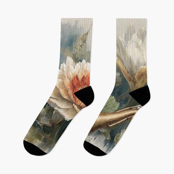 Item preview, Floral Fanfare: A Trumpet's Bloom designed and sold by bloorose.