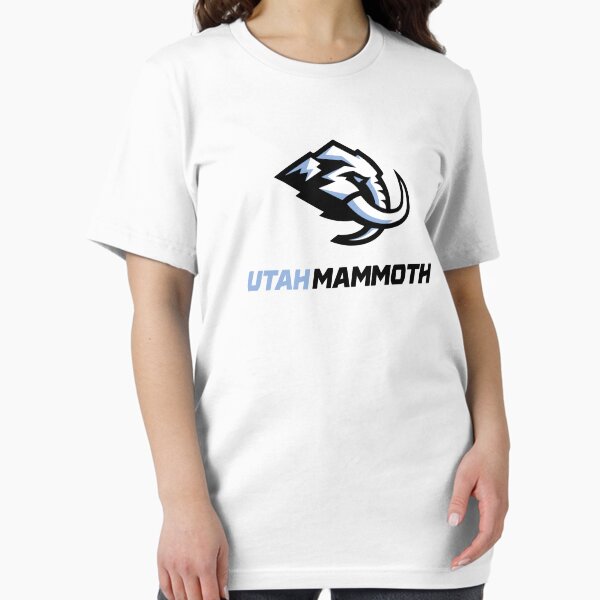 Vista previa del artículo con la obra «Logotipo de Utah Mammoth, Utah Mammoth Hockey, Utah Hockey Club, Disco de pared», diseñado y vendido por Annietong.