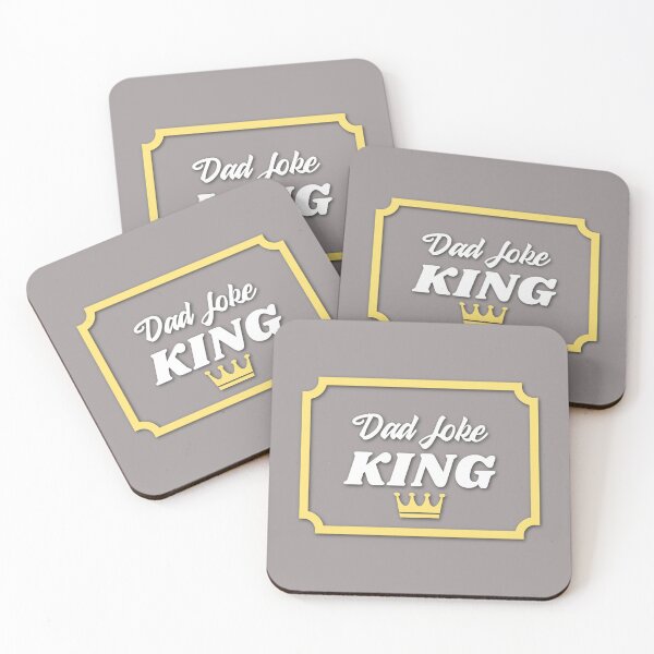 Item preview, Dad Joke King Best Dad Jokes designed and sold by PureGoldDesigns.