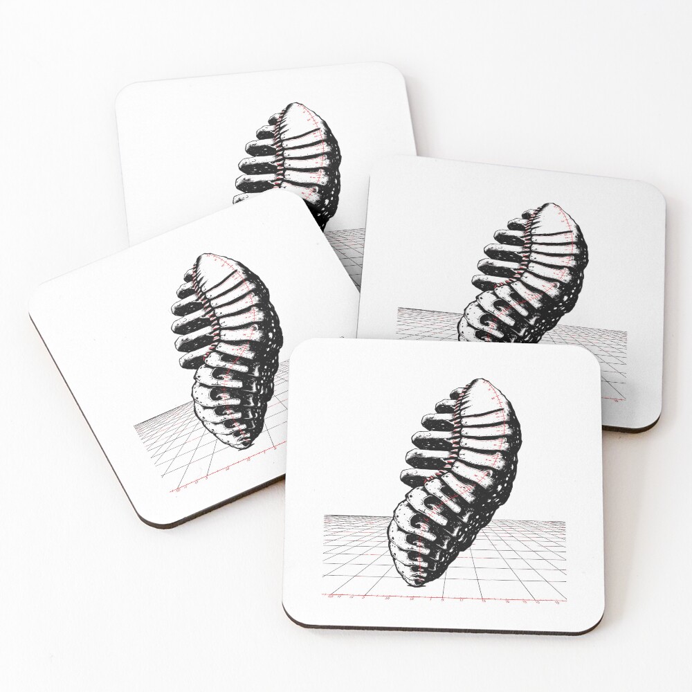 Item preview, Coasters (Set of 4) designed and sold by StudioDestruct.