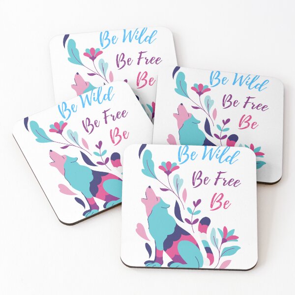 Item preview, Be Wild, Be Free, Be, Wolf designed and sold by FlynnWolf.