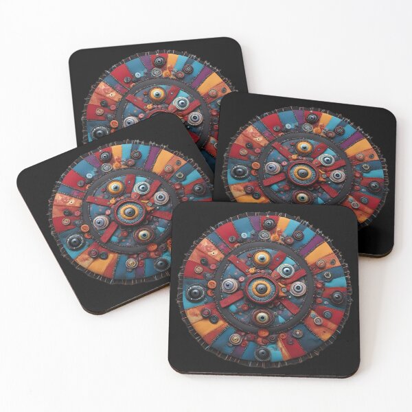 Item preview, Patchwork mandala designed and sold by Genevieve Crabe.