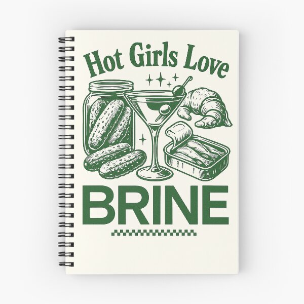 Item preview, Hot Girls Love Brine Pickle Martini Art designed and sold by weirdfishes123.