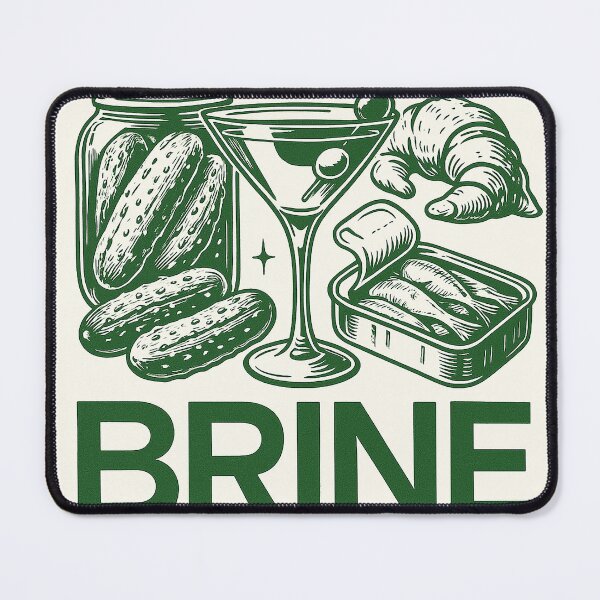 Item preview, Hot Girls Love Brine Pickle Martini Art designed and sold by weirdfishes123.