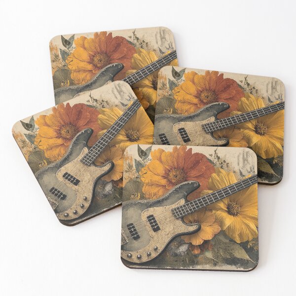 Item preview, Floral Strings: A Bass's Bloom designed and sold by bloorose.