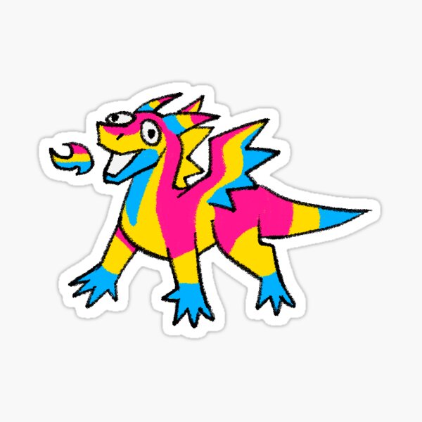 Item preview, Mini Pride Derg - Pansexual designed and sold by CosmicGelatin.