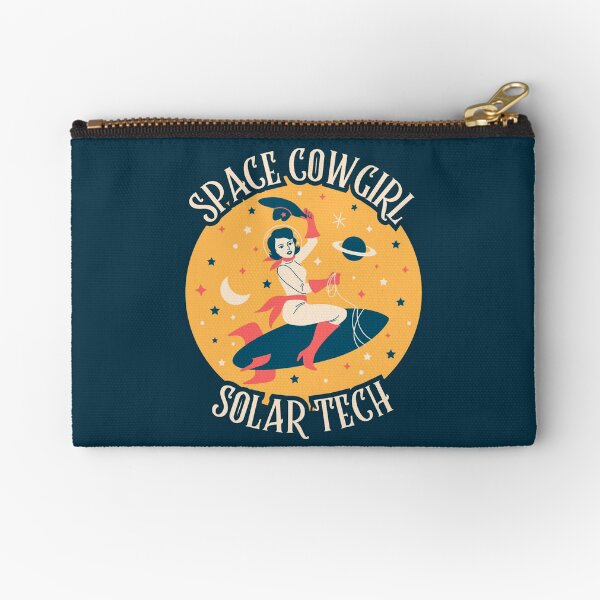 Item preview, Space Cowgirl Solar Technician designed and sold by VoltJunkies.