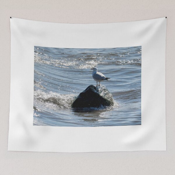 Item preview,  Herring Gull Perched On A Rock designed and sold by Dorset Girl.