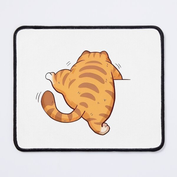 Item preview, Playful Orange Tabby Cat Illustration designed and sold by joiedesing.