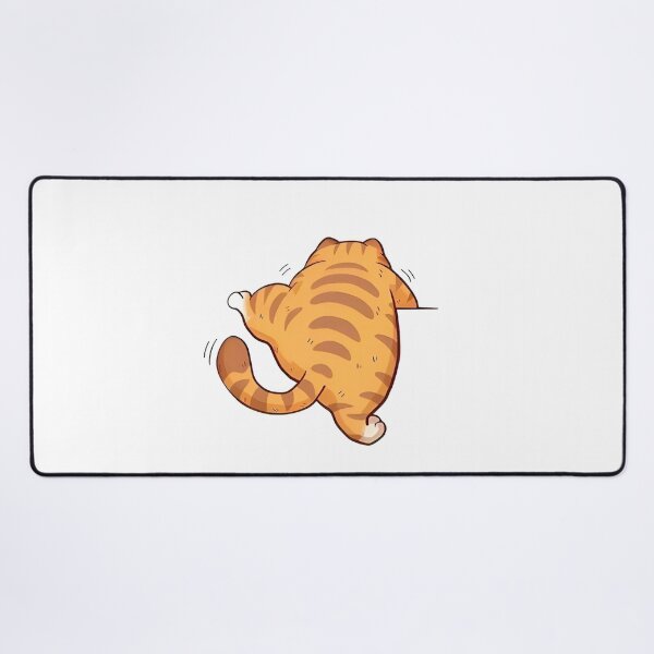 Item preview, Playful Orange Tabby Cat Illustration   designed and sold by joiedesing.