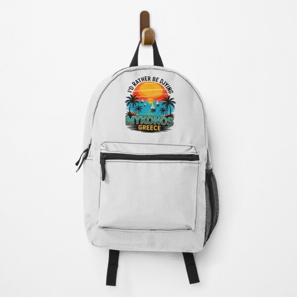 Item preview, DJs gift – I’d Rather Be DJying in Mykonos, Greece – Tropical Sunset Summer Vibes Design designed and sold by paulo silveira.