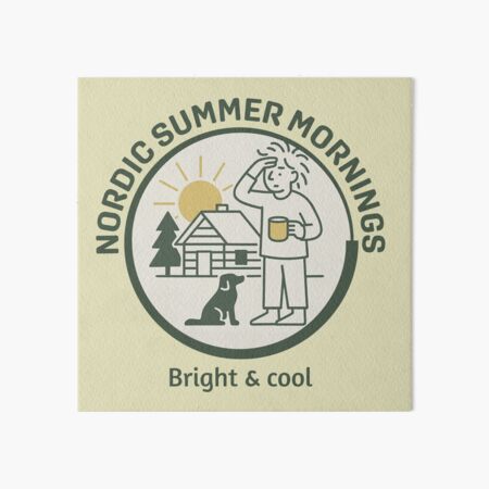 Item preview, Nordic summer mornings designed and sold by Shmidzis.