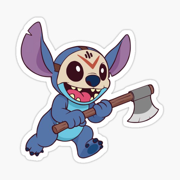 Item preview, Stitch as Jason – Friday the 13th designed and sold by Coinflower.