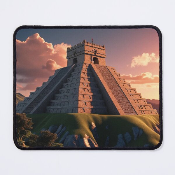 Item preview, Landscape of a Mayan pyramid designed and sold by MerlinWear.
