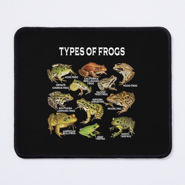 Item preview, Types of Frogs Frogs Of The World designed and sold by jaggyboy.