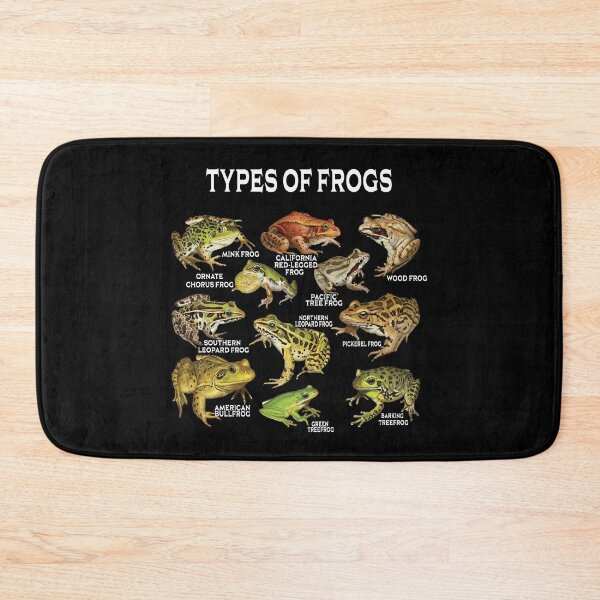 Item preview, Types of Frogs Frogs Of The World designed and sold by jaggyboy.