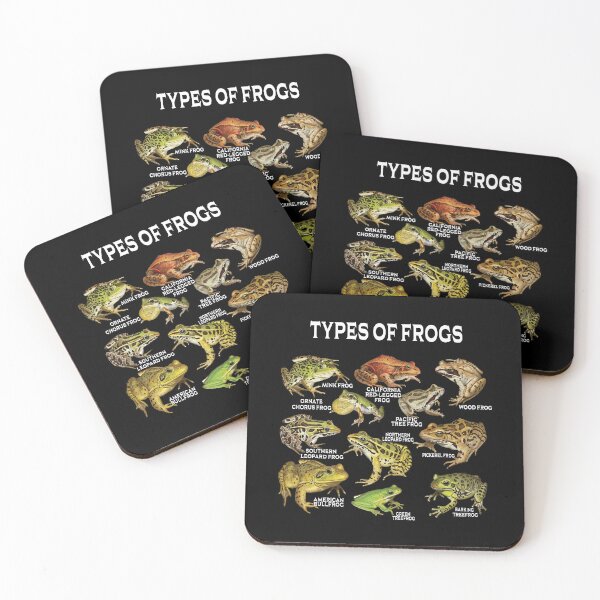 Item preview, Types of Frogs Frogs Of The World designed and sold by jaggyboy.