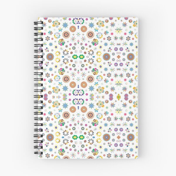 Item preview, art colorful flowers abstract 16 10 aspect ratio seamless repeat pattern designed and sold by Abrahamjrnd.