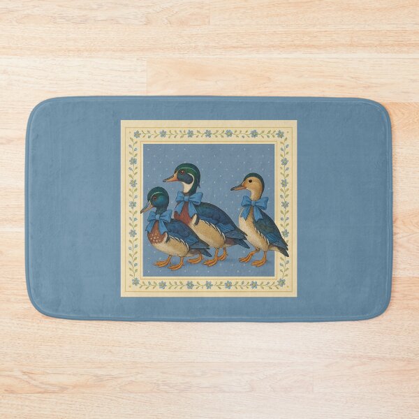 Item preview, Retro Wood Ducks – 90s Nostalgia Animal Art designed and sold by TexasDawnDesign.