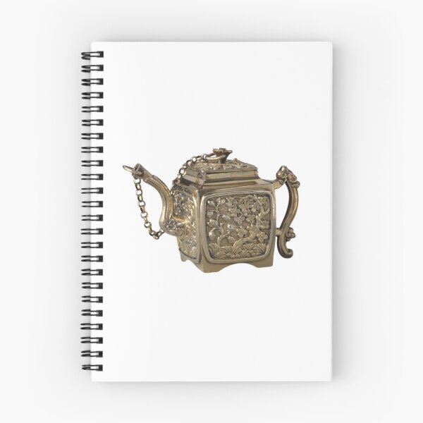 Item preview, Miniature Silver Teapot – 1830s British Decorative Art designed and sold by gallofoto.