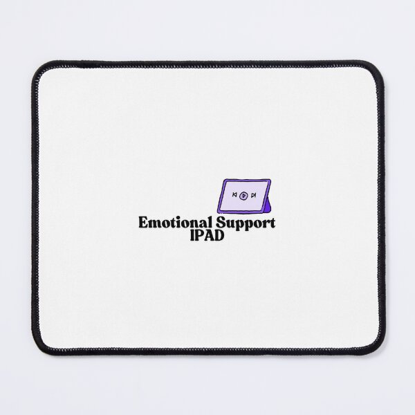 Item preview, Emotional Support IPAD - Purple designed and sold by LishyObsessed.