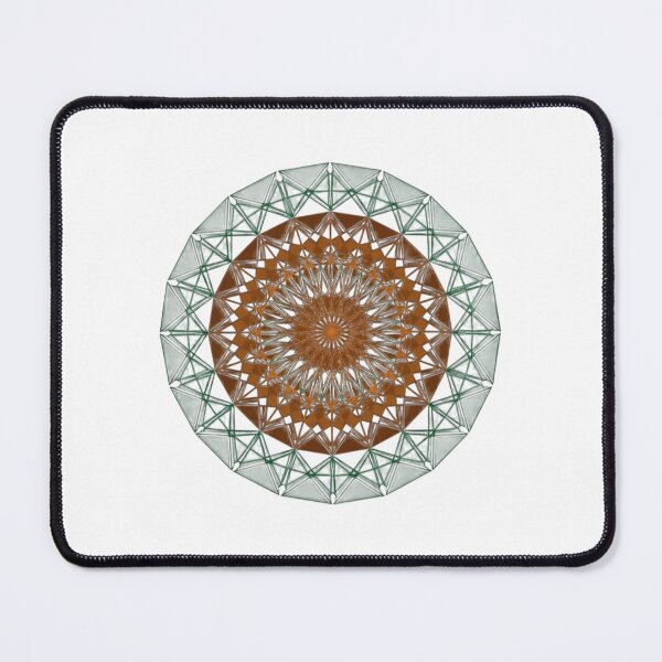 Item preview, Geometric Mandala in Earthy Tones designed and sold by JonnTerr.
