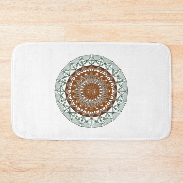 Item preview, Geometric Mandala in Earthy Tones designed and sold by JonnTerr.