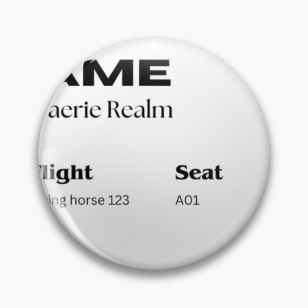 Item preview, Faerie Realm Flight Ticket designed and sold by dogggggyyyy.