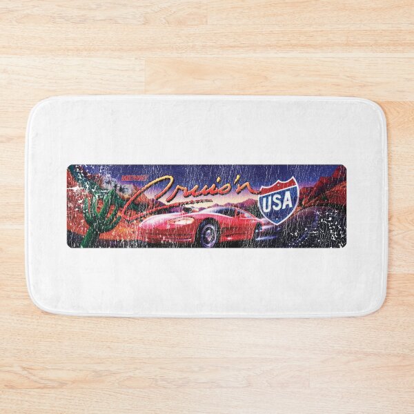 Item preview, Retro Cruis'n USA Arcade Style Marquee Design Destressed designed and sold by TheRainFamily.