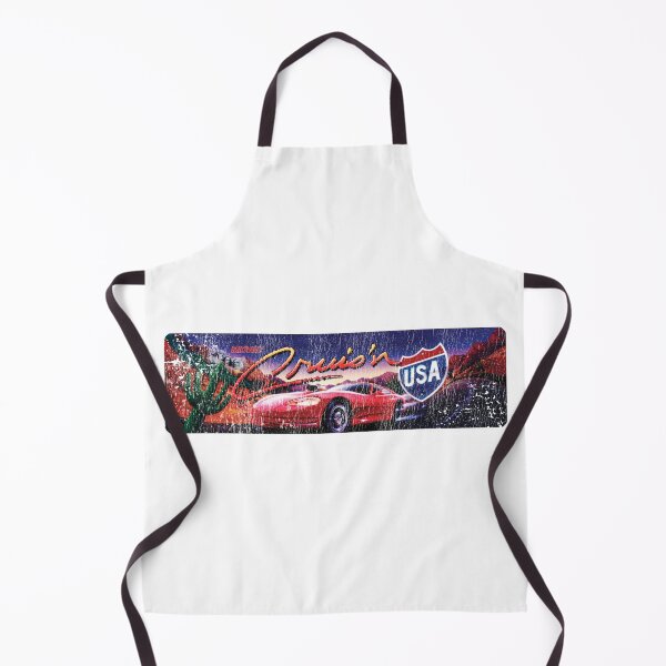 Item preview, Retro Cruis'n USA Arcade Style Marquee Design Destressed designed and sold by TheRainFamily.