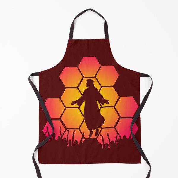 Item preview, Minimalist Ascension of Jesus Scene | Jesus rises into Heaven – Christian Silhouette Art | warm color theme red & yellow designed and sold by ZechJohnRB.
