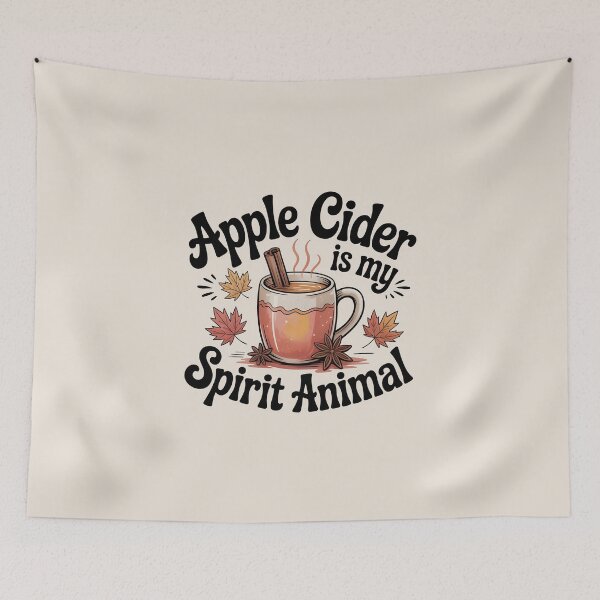 Item preview, Apple Cider Is My Spirit Animal - Fall Drink Lover Design designed and sold by Jollys-ArtShop.