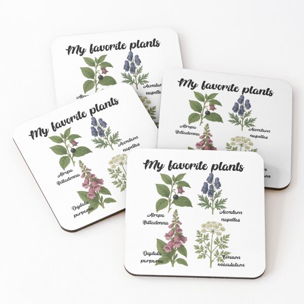Item preview, My favorite poisonous plants designed and sold by StrictlyBilliM.