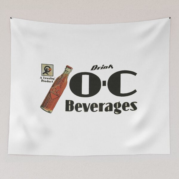 Item preview, Vintage Dring O-C Beverages - Orange Crush -  A Crushy Product designed and sold by QuayTradingCo.