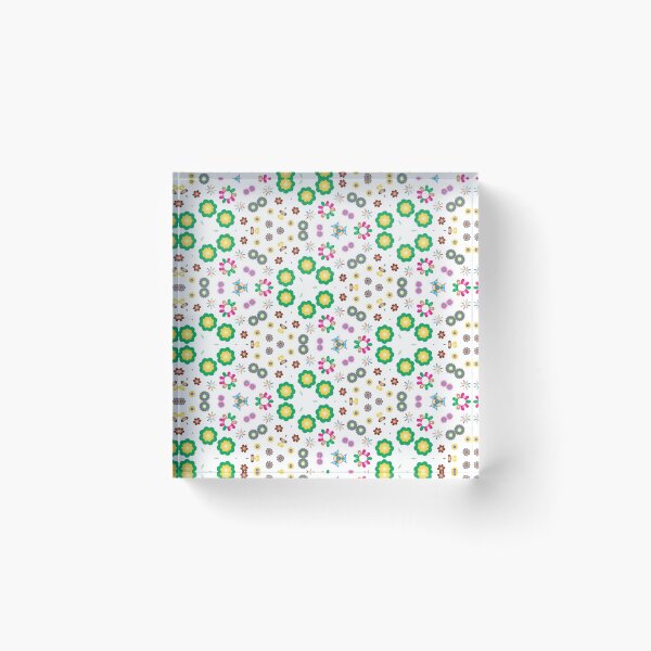 Item preview, abstract lovely things ornamental 16 10 aspect ratio chromatic seamless colorful repeat pattern designed and sold by Abrahamjrnd.