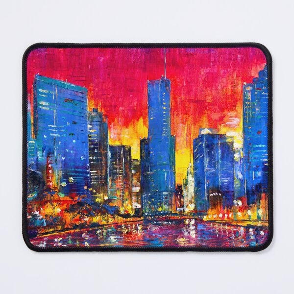 Item preview, Chicago Afterglow designed and sold by Natalia_Shchip.
