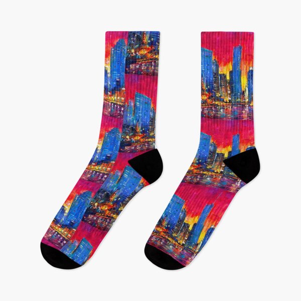 Item preview, Chicago Afterglow designed and sold by Natalia_Shchip.