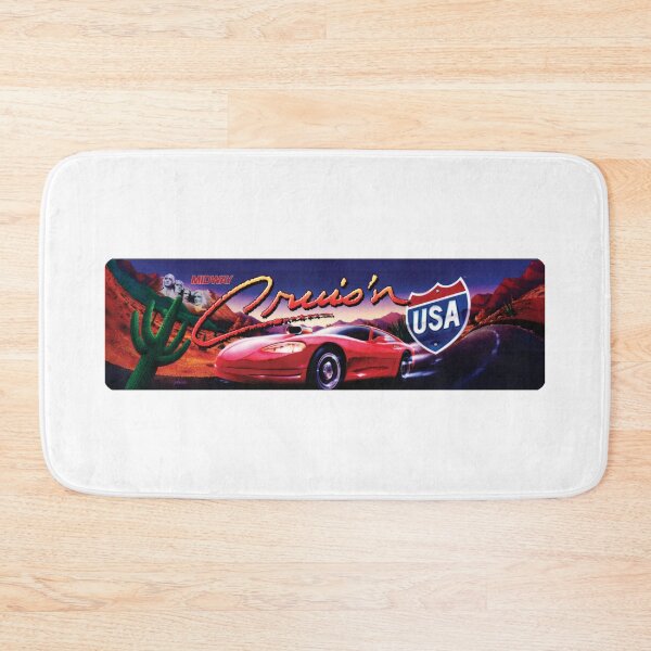 Item preview, Retro Cruis'n USA  Arcade Style Marquee Design designed and sold by TheRainFamily.