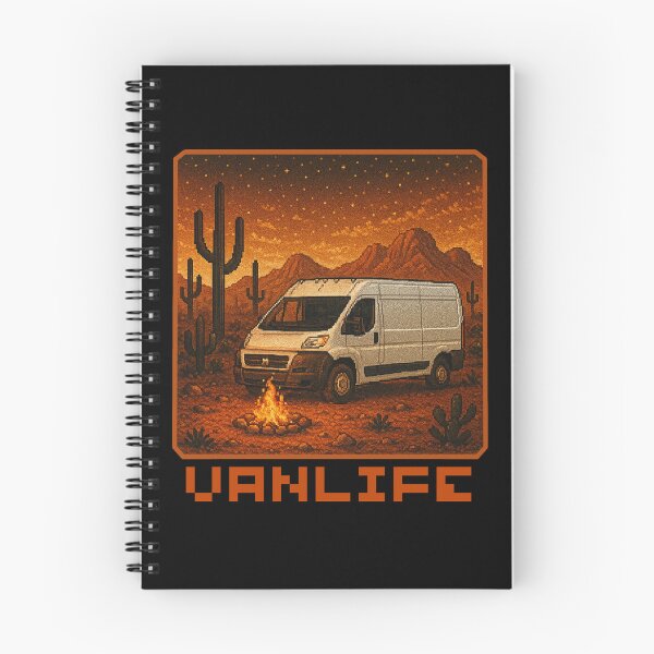 Item preview, 16 bit desert Dodge Ram Promaster designed and sold by VANLIFE..