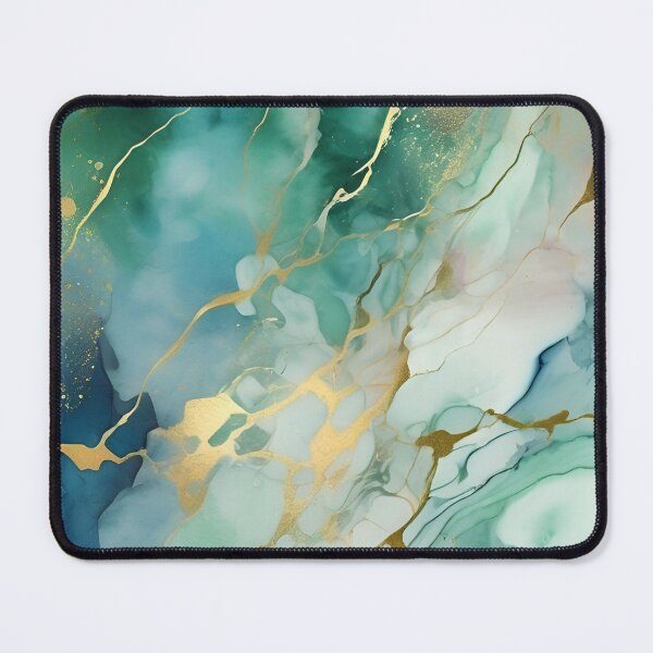 Item preview, Emerald green and gold marble texture, sage green marble, marble texture,  green stone, light green marble, marble pattern, designed and sold by KolorellaS.