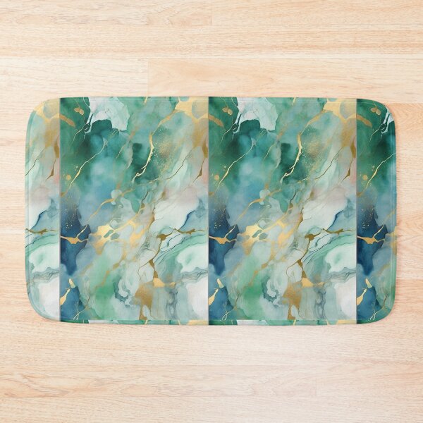 Item preview, Emerald green and gold marble texture, sage green marble, marble texture,  green stone, light green marble, marble pattern, designed and sold by KolorellaS.