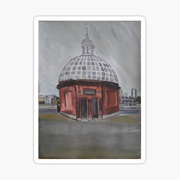 Item preview, Greenwich foot tunnel London  designed and sold by redhoodgirl.