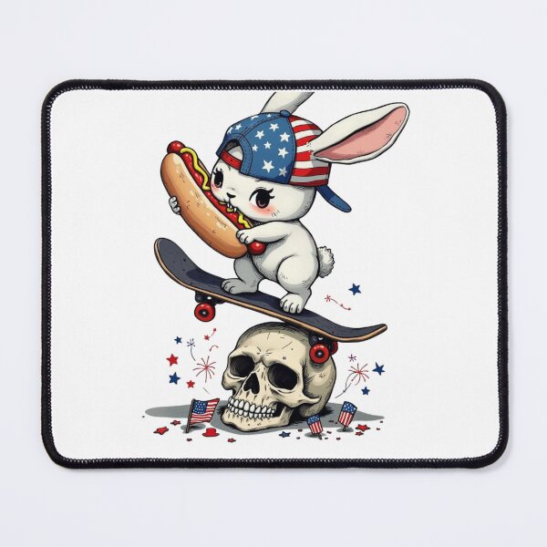 Item preview, Memorial Day Rabbit designed and sold by tamoora.