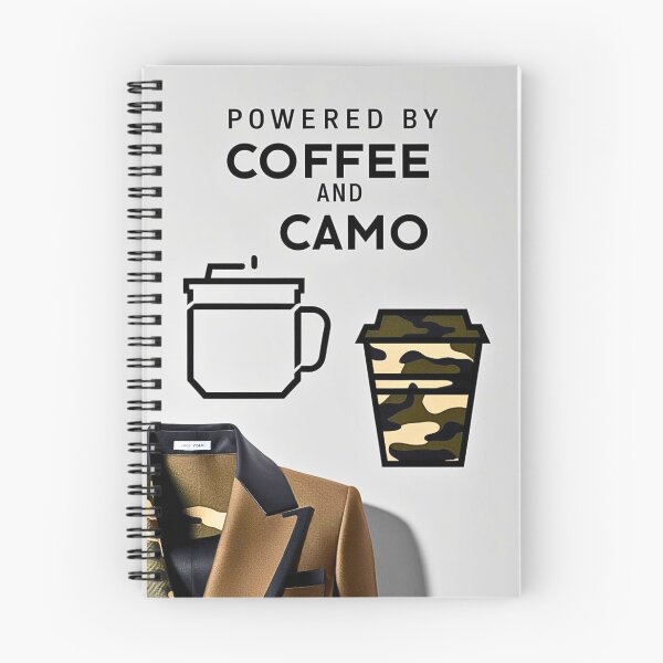 Item preview, Powered By Coffee And Camo designed and sold by CamouflageLab.